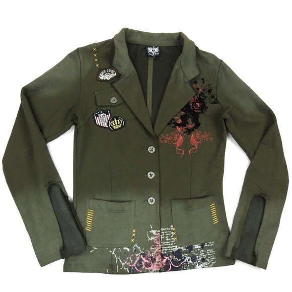 Sour 'N Cream Jackets & Blazers - Sour 'N Cream Military Look Jacket Blazer Coat